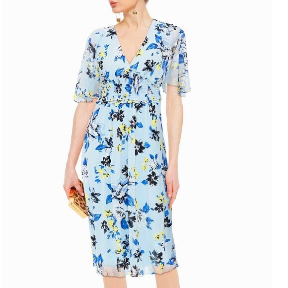Diane Von Furstenberg Dresses & Skirts - NWT Diane von Furstenberg Flutter Sleeve Dress, Small, Medium, Large